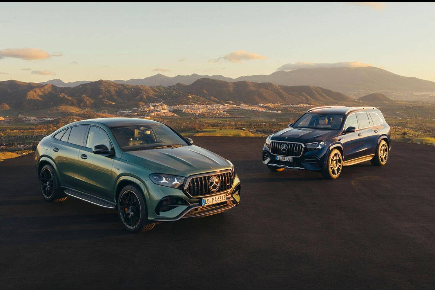 2027 Mercedes-AMG GLE 63 Coupe with the 2027 Mercedes-AMG GLS 63
