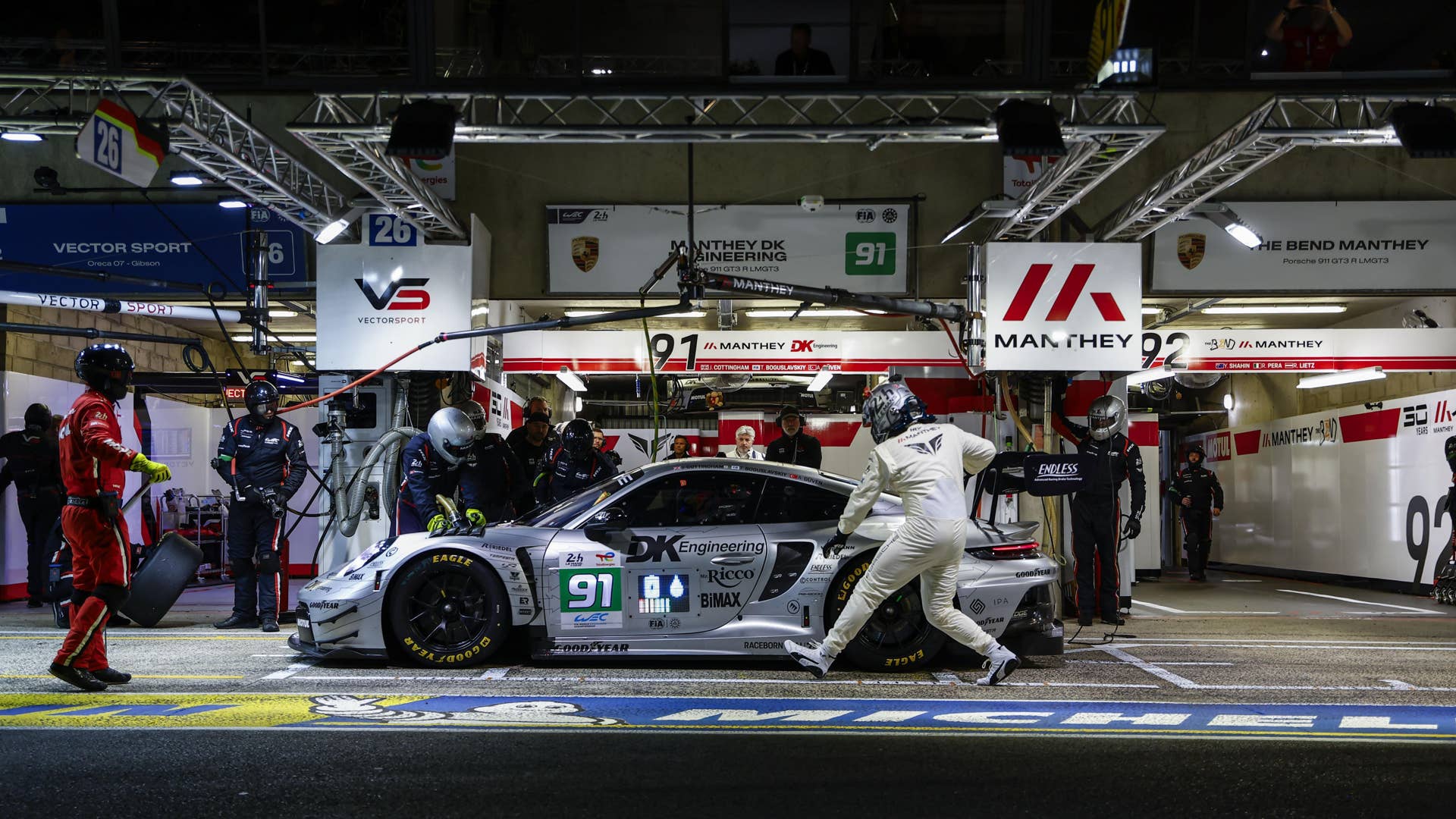 Porsche 911 GT3 R at Le Mans