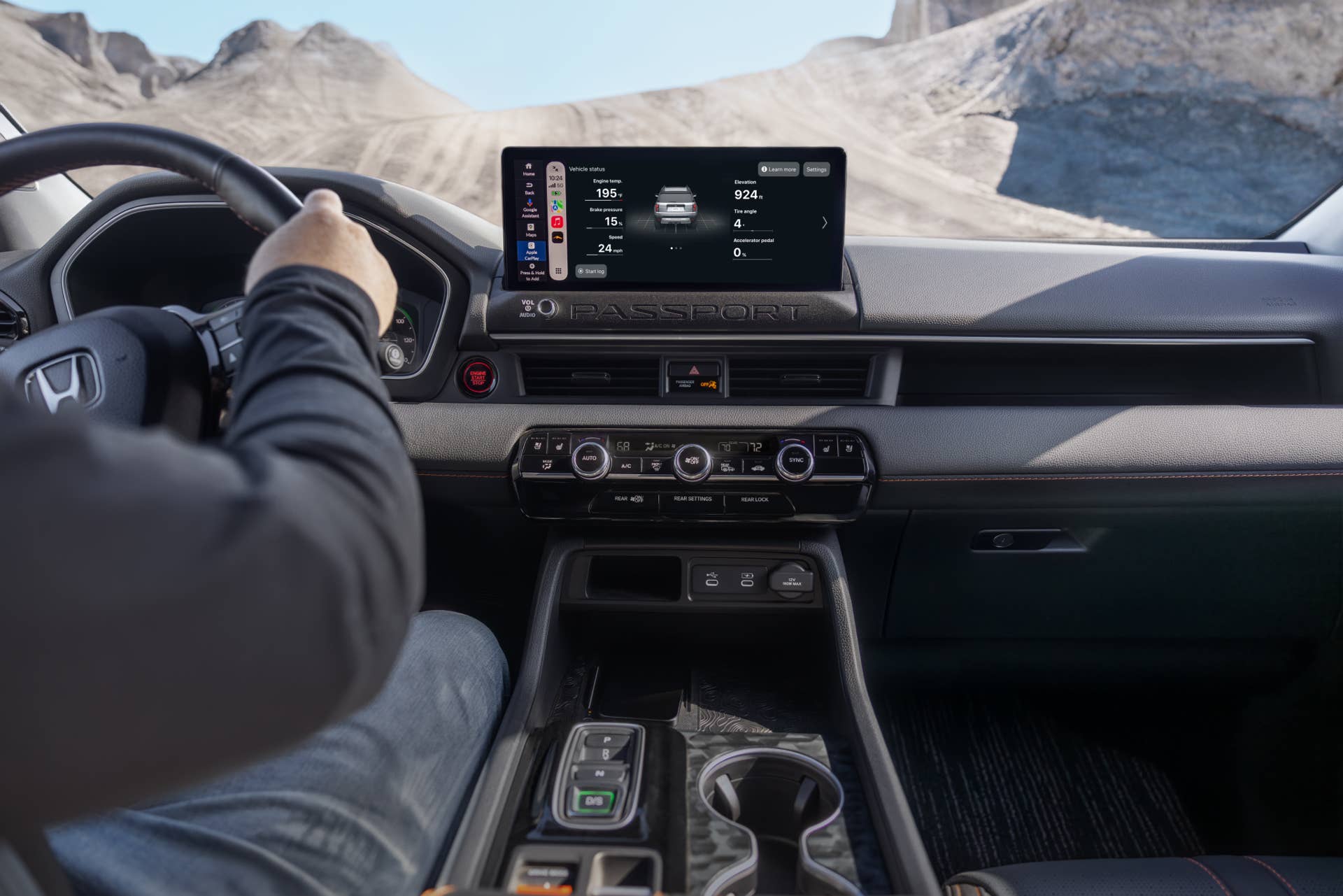 Honda Passport interior