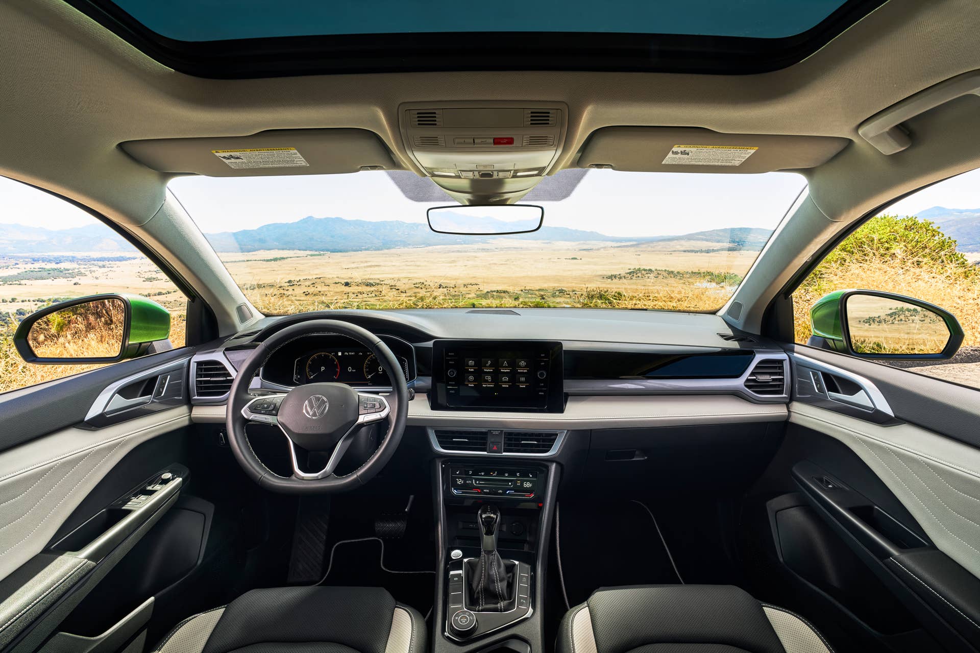 2025-2026 Volkswagen Taos interior front cabin