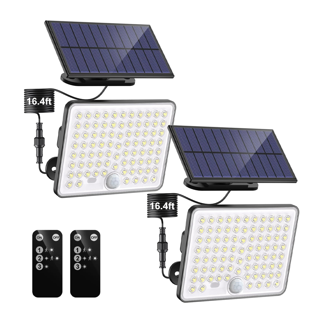 The Nipify Solar Outdoor Lights, pictured here, is now on sale at Amazon.