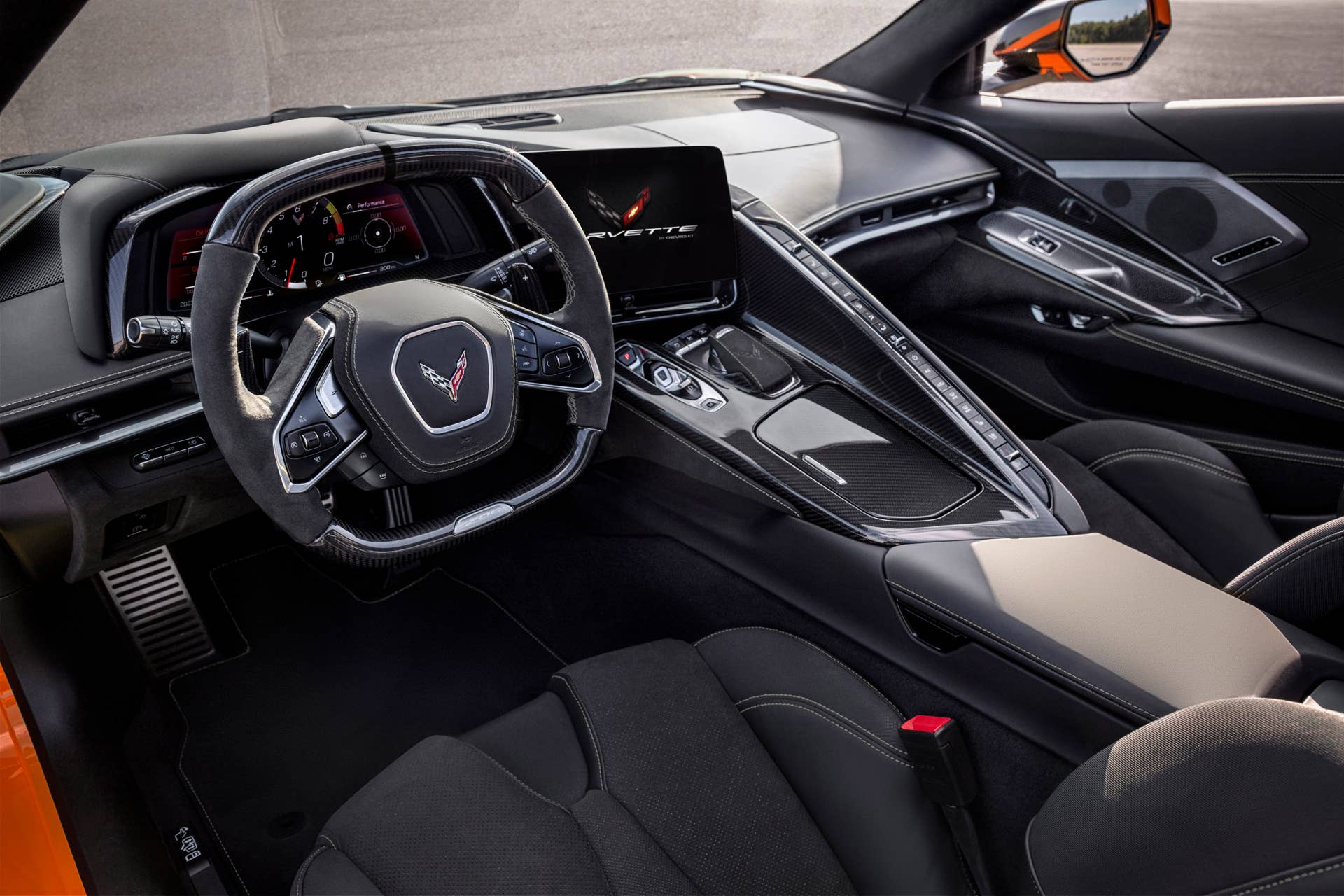 2025-2026 Chevrolet Corvette Z06 with black interior