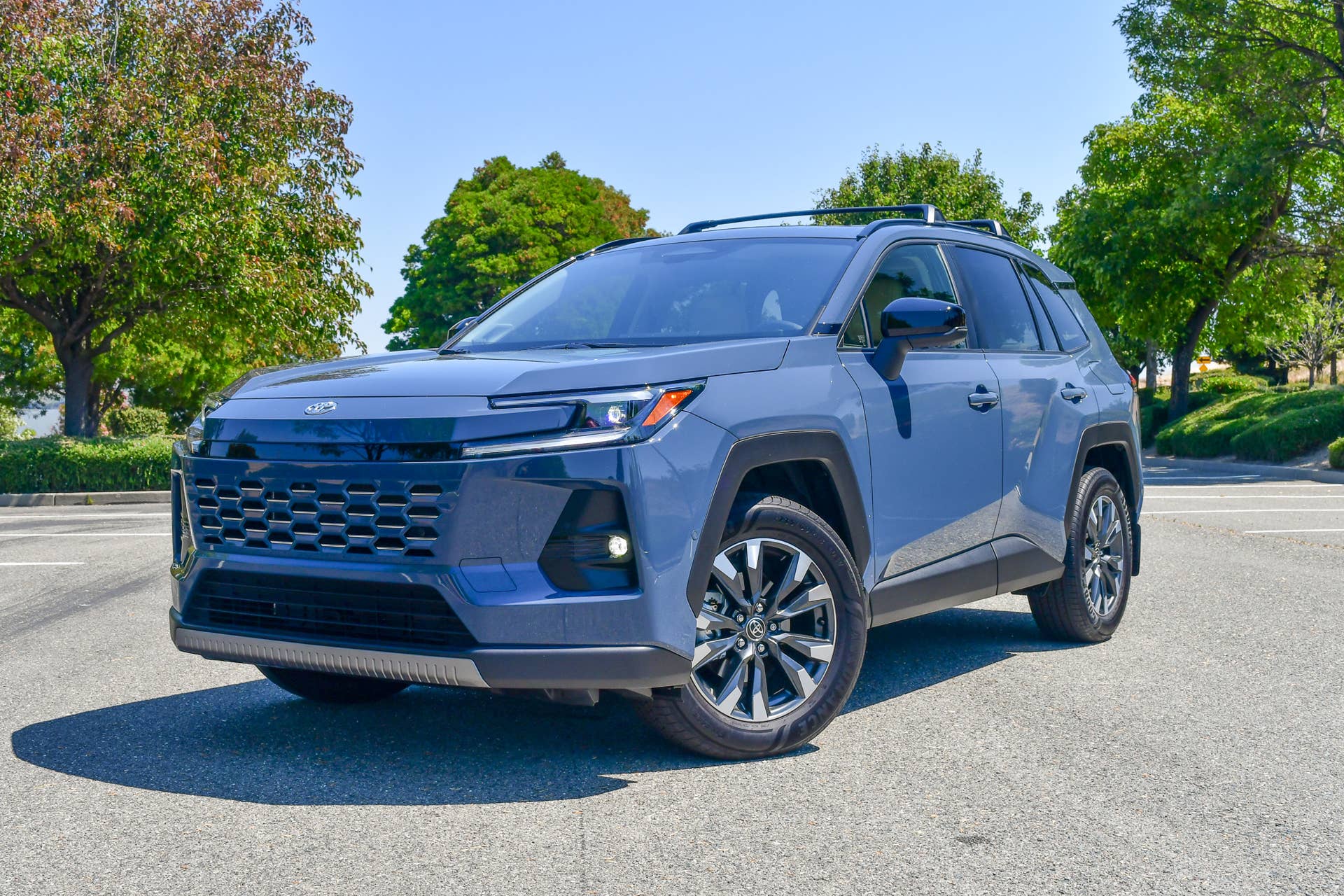 The front quarter end of the 2026 Toyota RAV4 Limited AWD