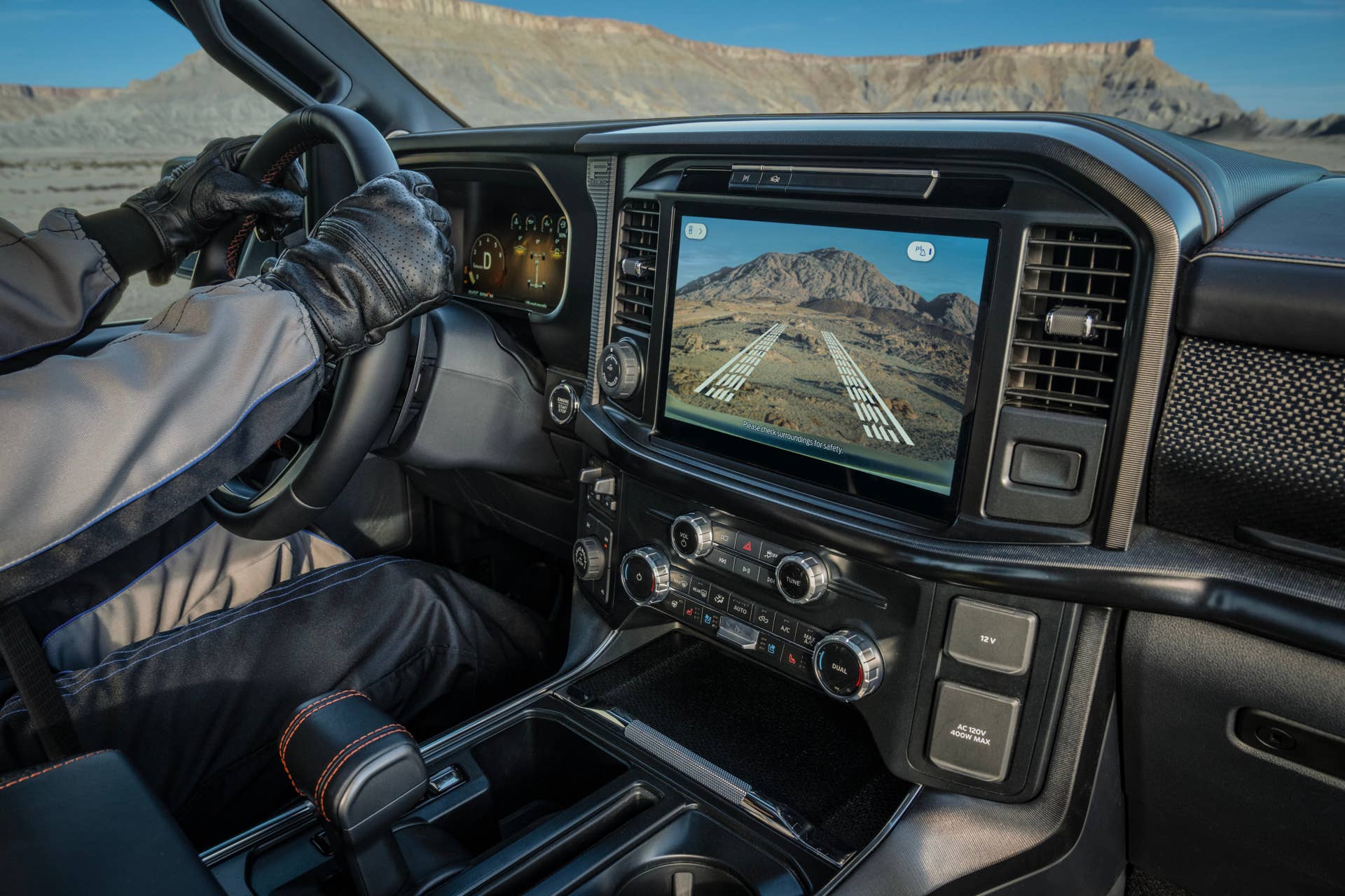 2025 Ford F-150 Raptor R interior driver area