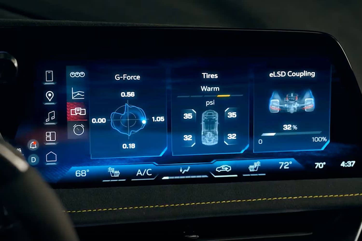 2026 Chevrolet Corvette Z06 interior infotainment