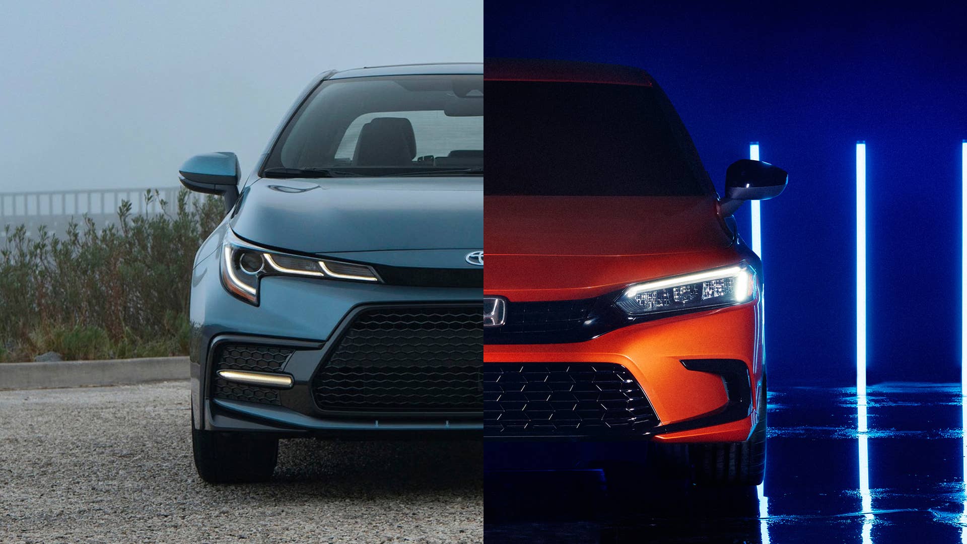 Toyota Corolla and Honda Civic