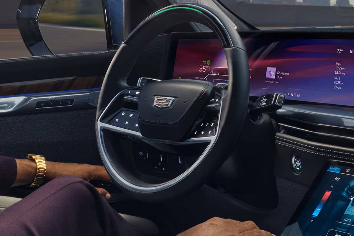 2026 Cadillac Escalade interior driver area