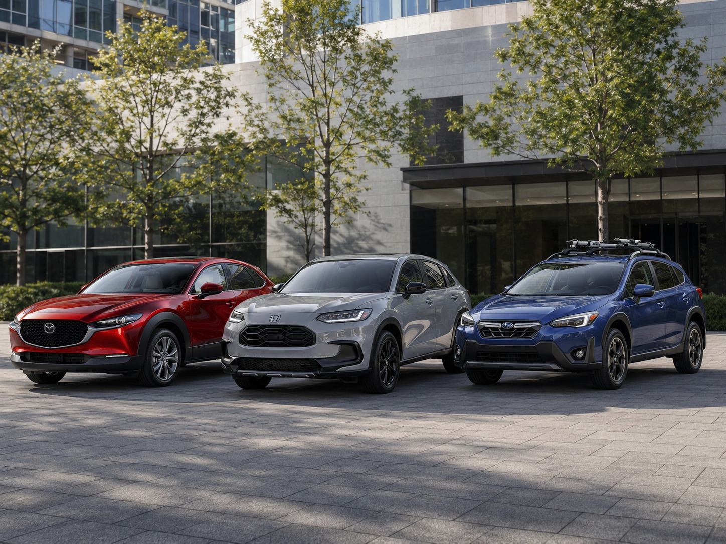 2023 Mazda CX-30 vs. 2023 Honda HR-V vs. 2023 Subaru Crosstrek: Welcher ...