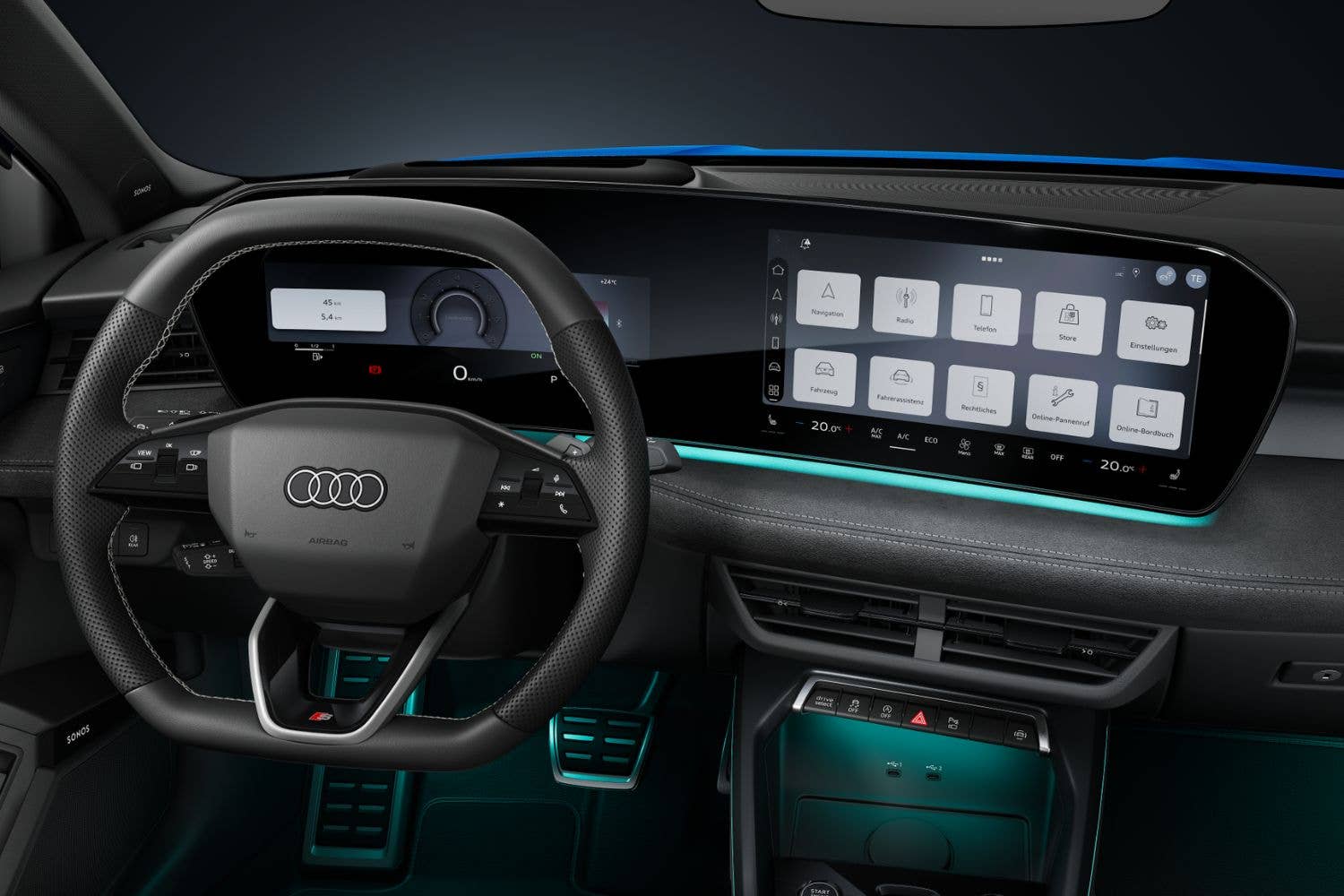 2027 Audi A3 interior digital displays
