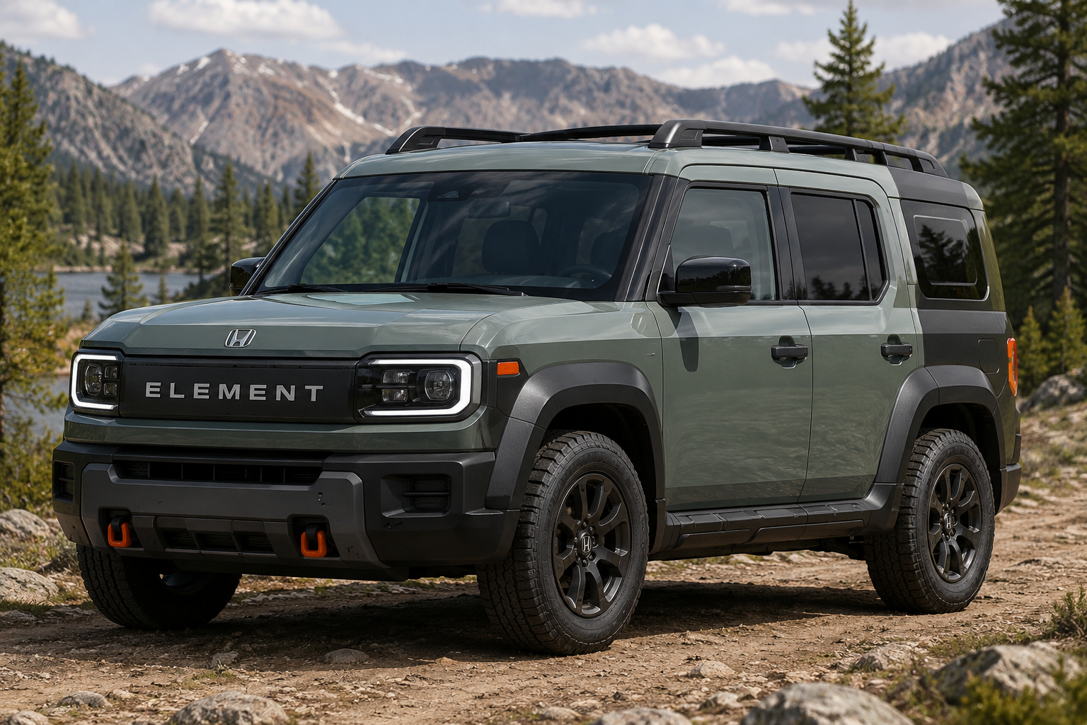 Honda Element Reportedly Coming Back As A Hybrid To Fight The Ford ...