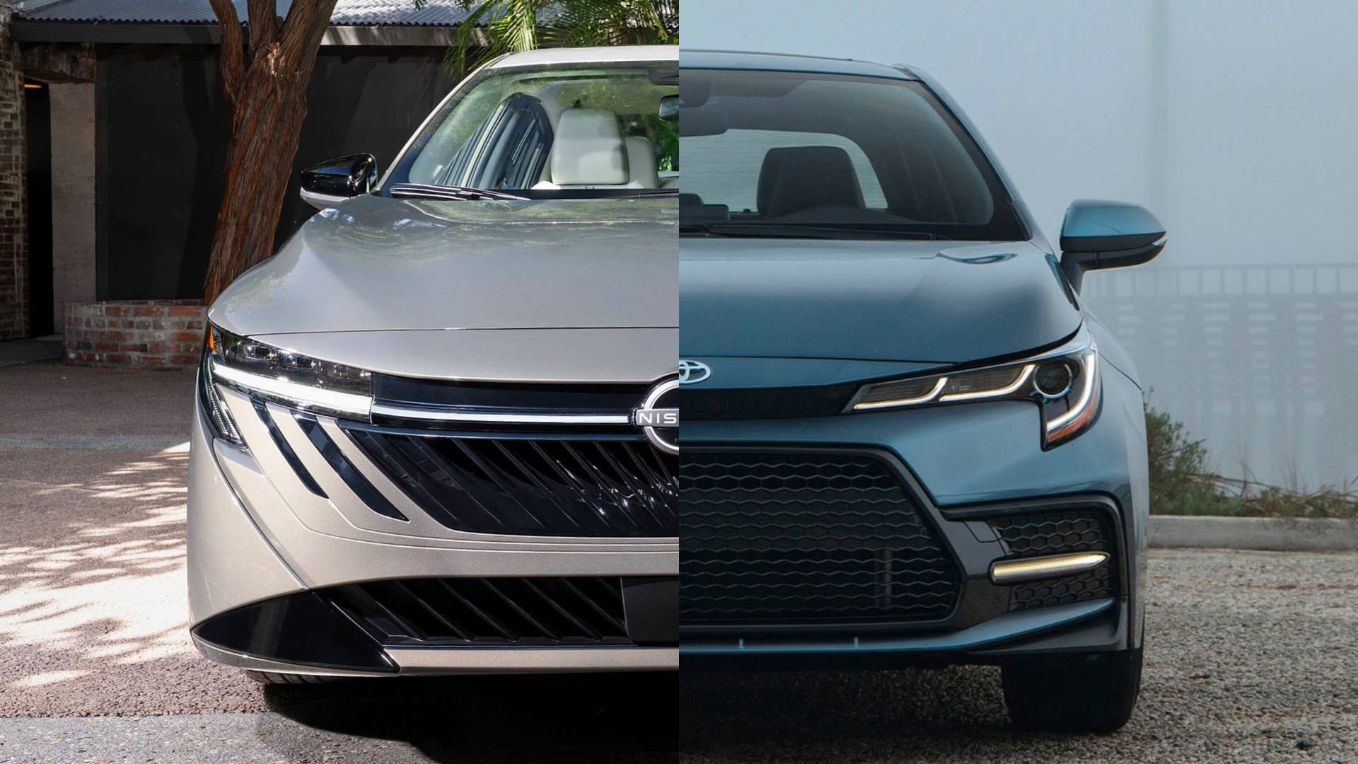 Nissan Sentra and Toyota Corolla