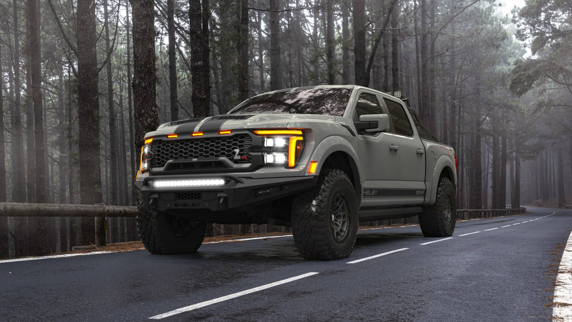 American Ford Raptor R Shelby Gives the Ford F-150 Raptor R 1,000 Horsepower to Slay the Ram ...