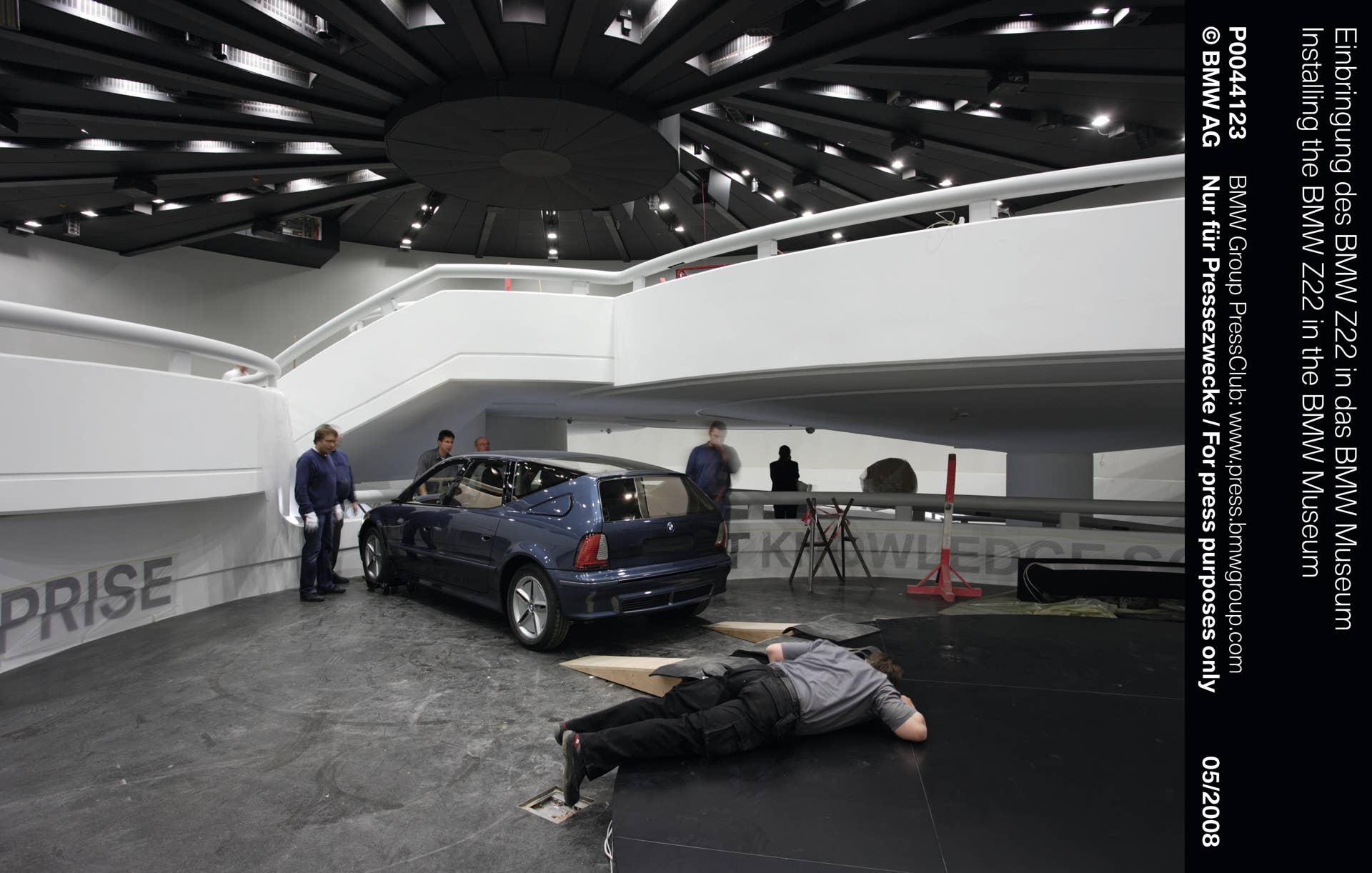 1999 BMW Z22 installation at the BMW Museum