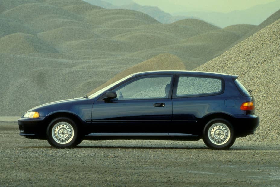 1992 Honda Civic DX (not base CX) pictured above