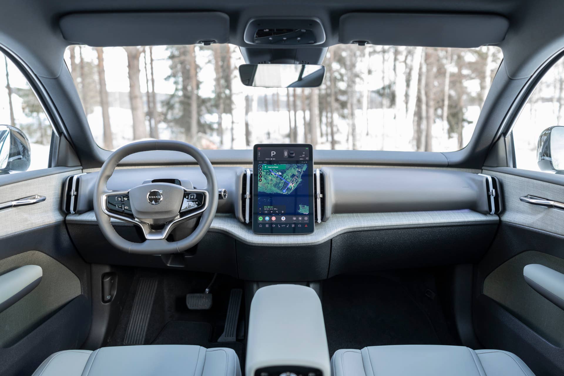 2025-2026 Volvo EX30 interior front cabin