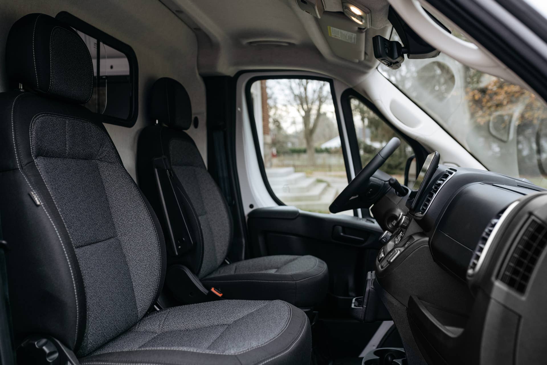 2025-2026 Ram ProMaster EV interior front seats