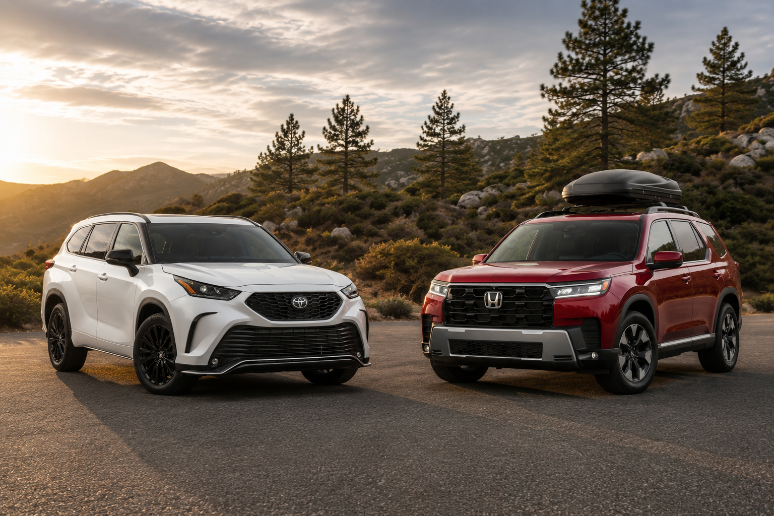 Honda Pilot Vs. Toyota Highlander