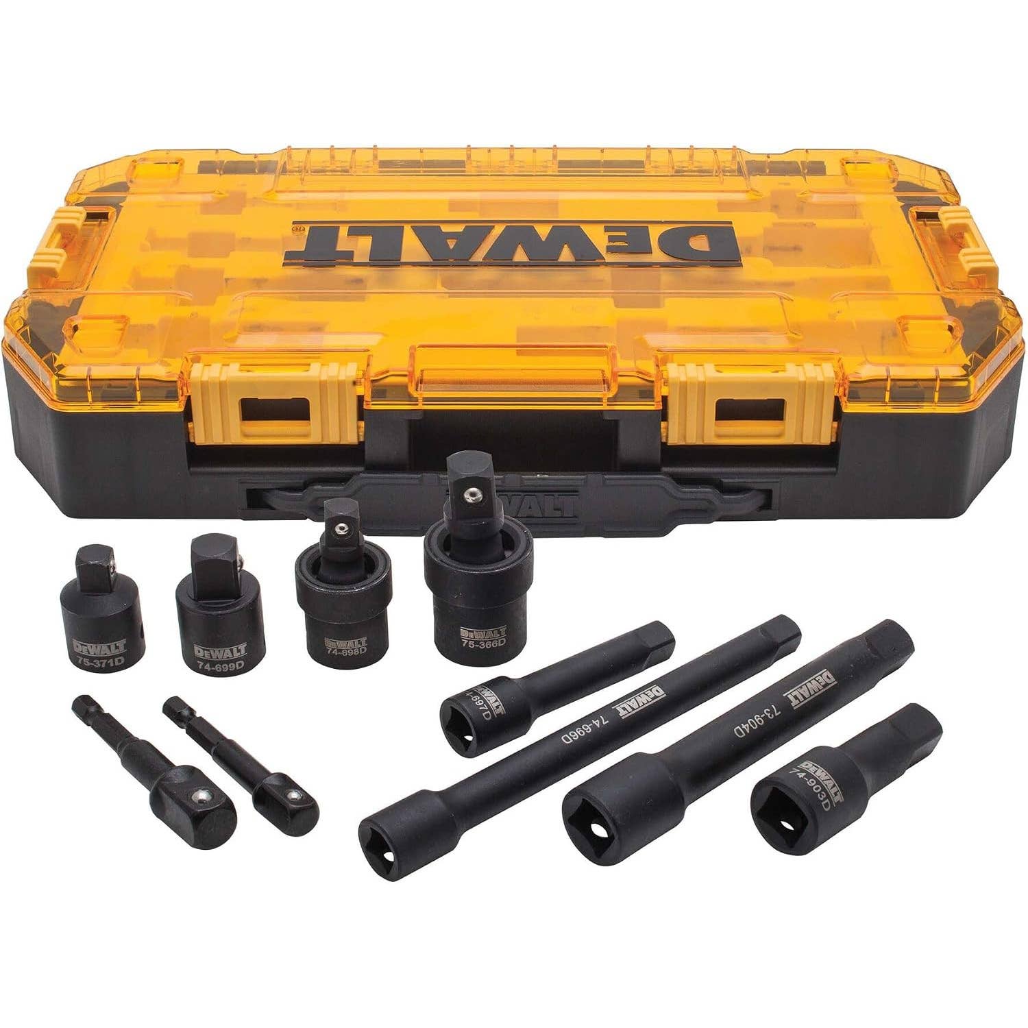 DeWalt 10-Piece Impact Socket Accessory Set
