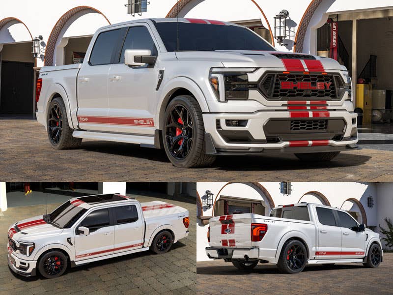 Shelby’s New F-150 Super Snake Brings 810 HP To The Street Truck War ...