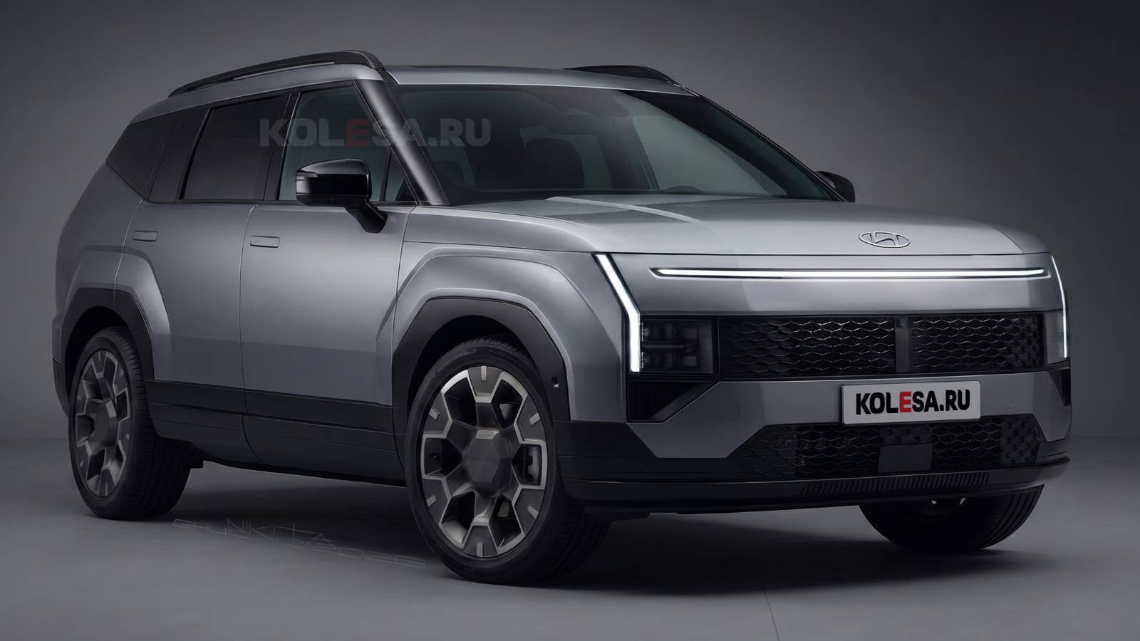 Hyundais meistverkaufter SUV erhält ein kantiges neues Design