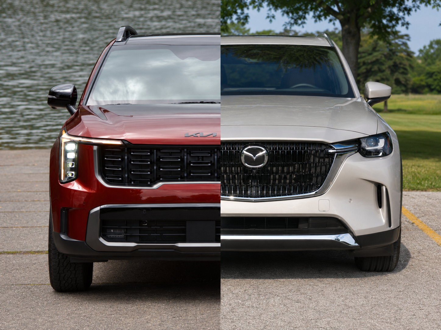 Mazda CX-90 Vs. Kia Sorento