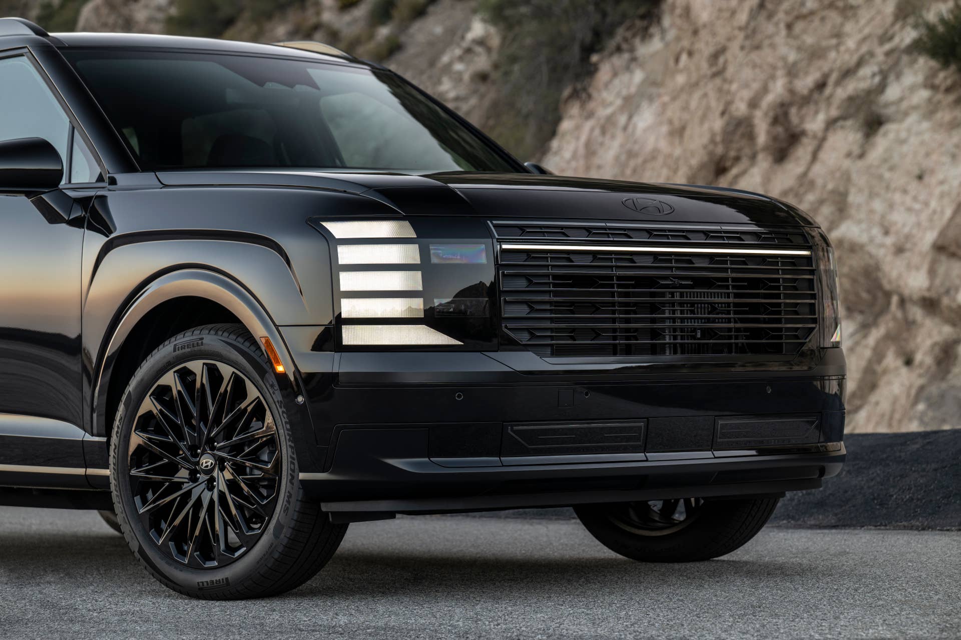 2027 Hyundai Palisade Hybrid Calligraphy Black Ink Edition