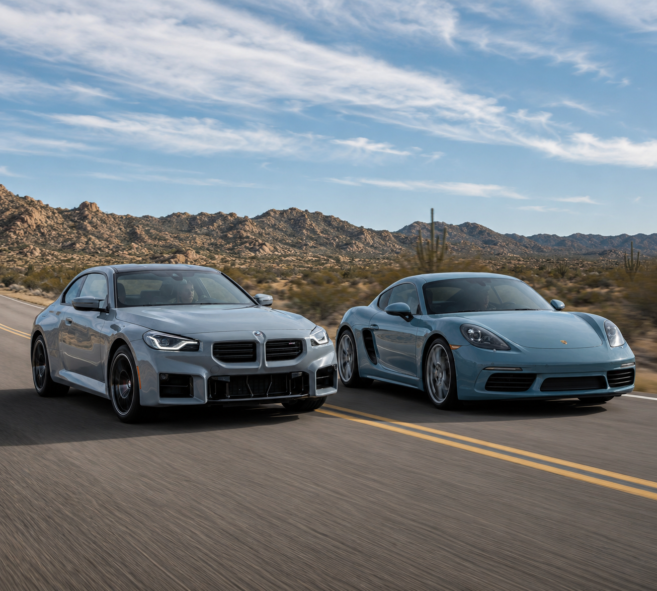 Porsche 718 Cayman Vs. BMW M2