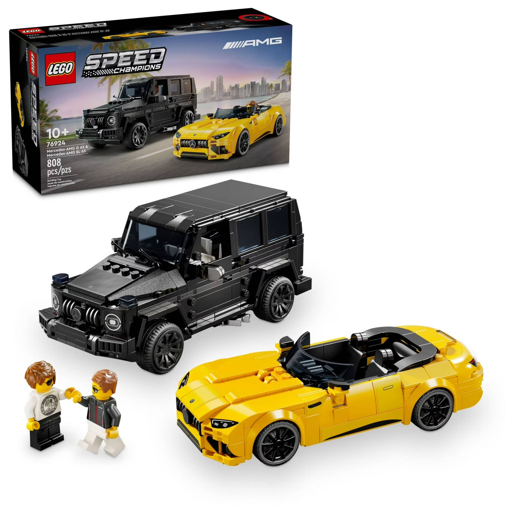 Lego Speed Champions 808-Piece Mercedes AMG Building Set