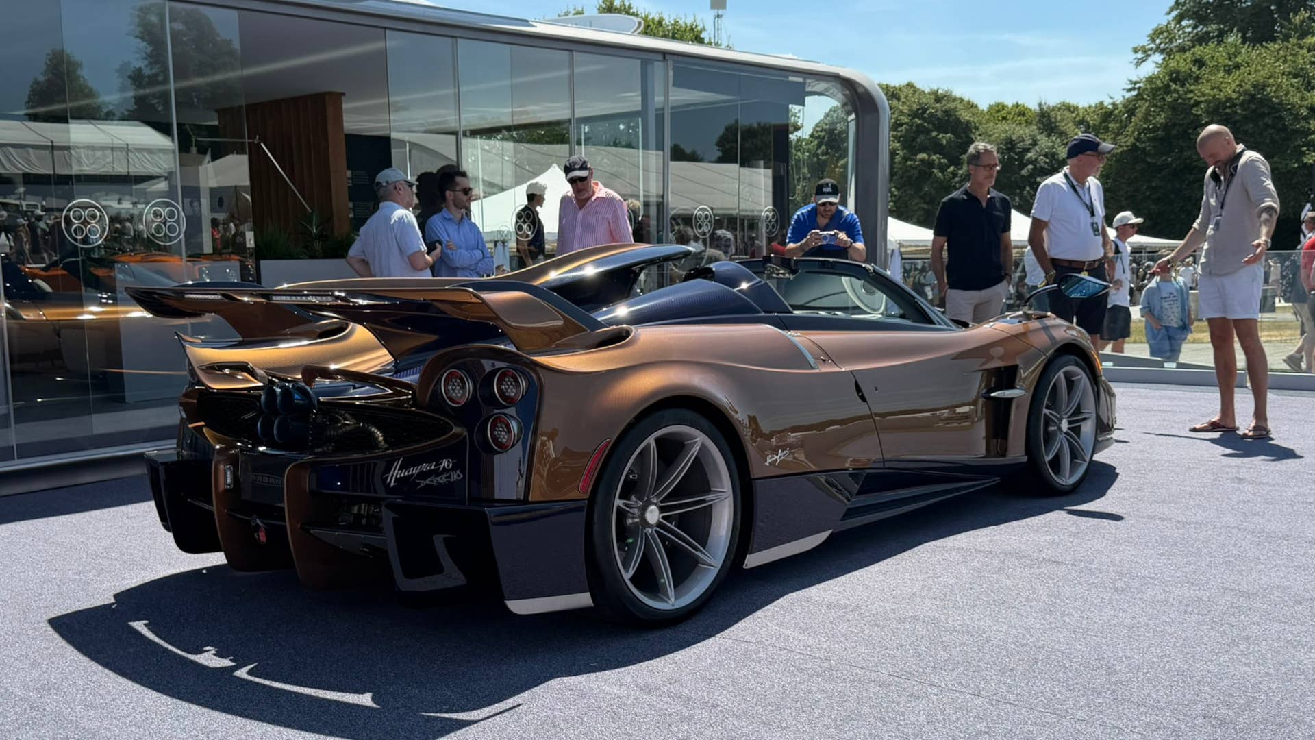 Pagani Huayra 70 Derecho
