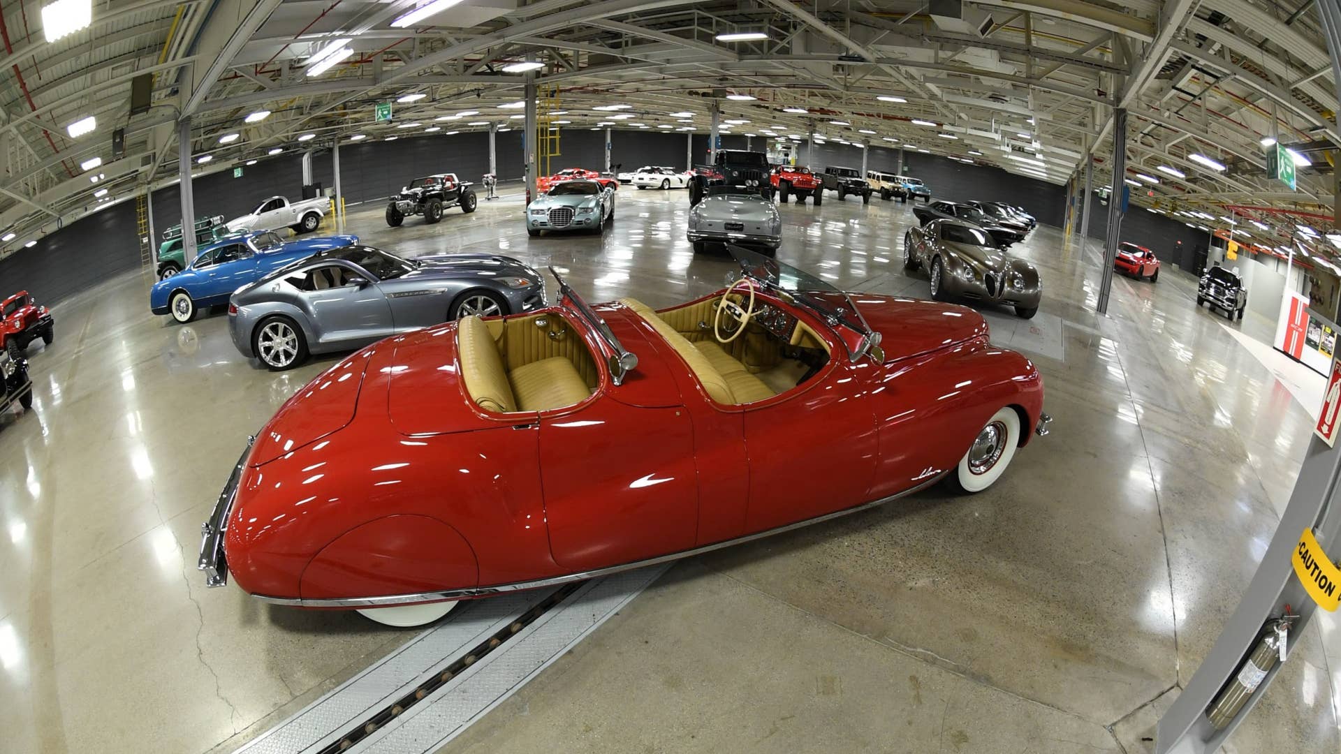 Concept cars and production cars at Conner Center