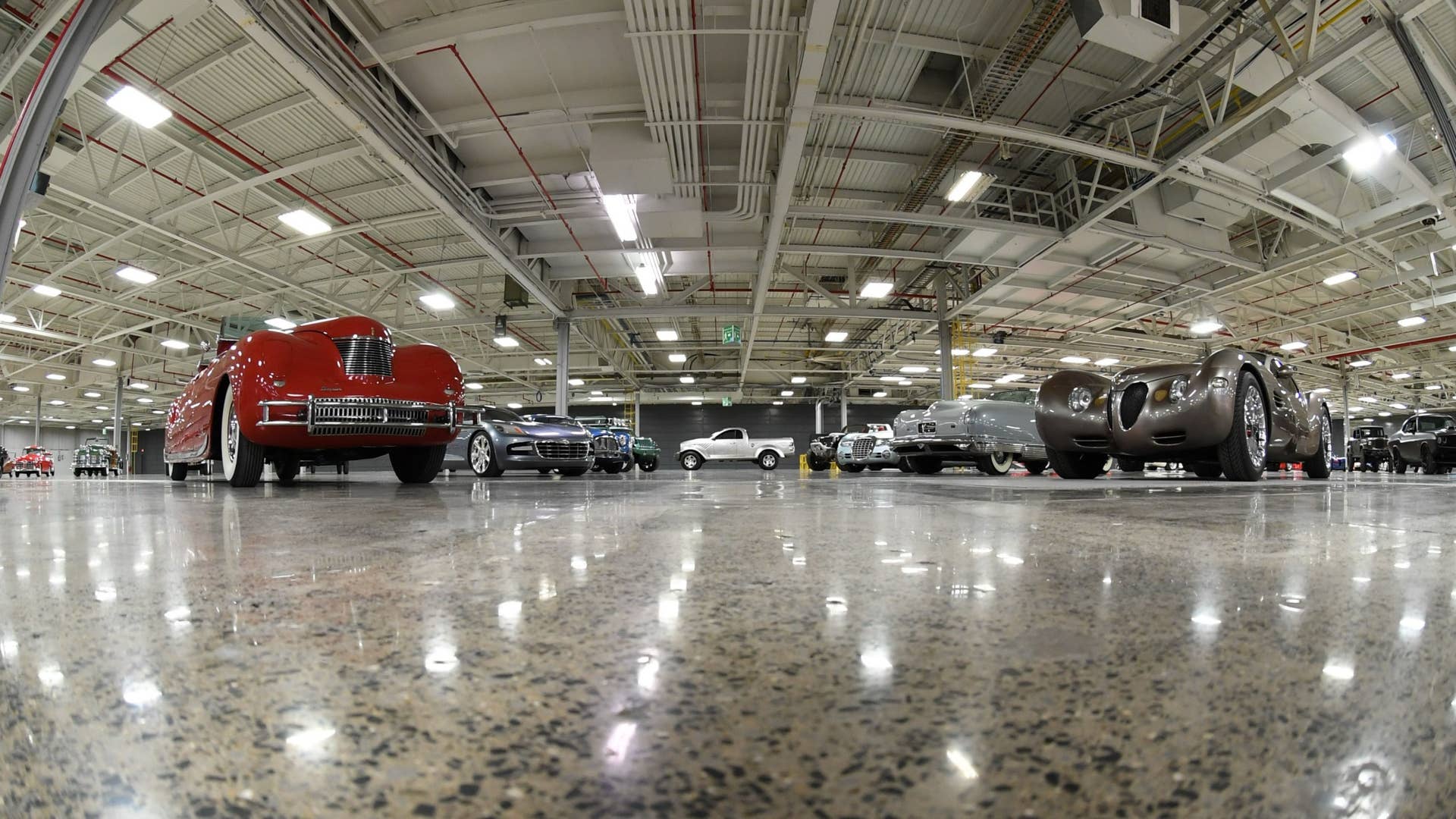 Stellantis' Conner Center car exhibit