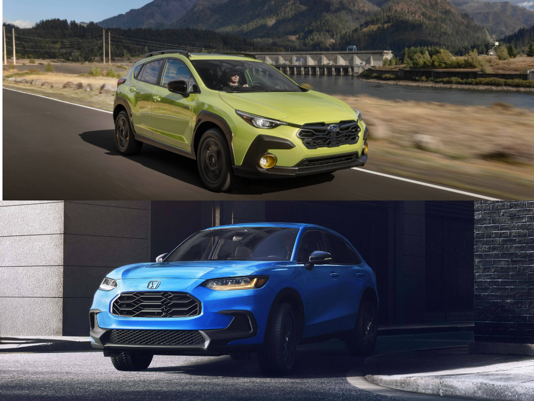 2026 Subaru Crosstrek Hybrid Limited and 2026 Honda HR-V Sport