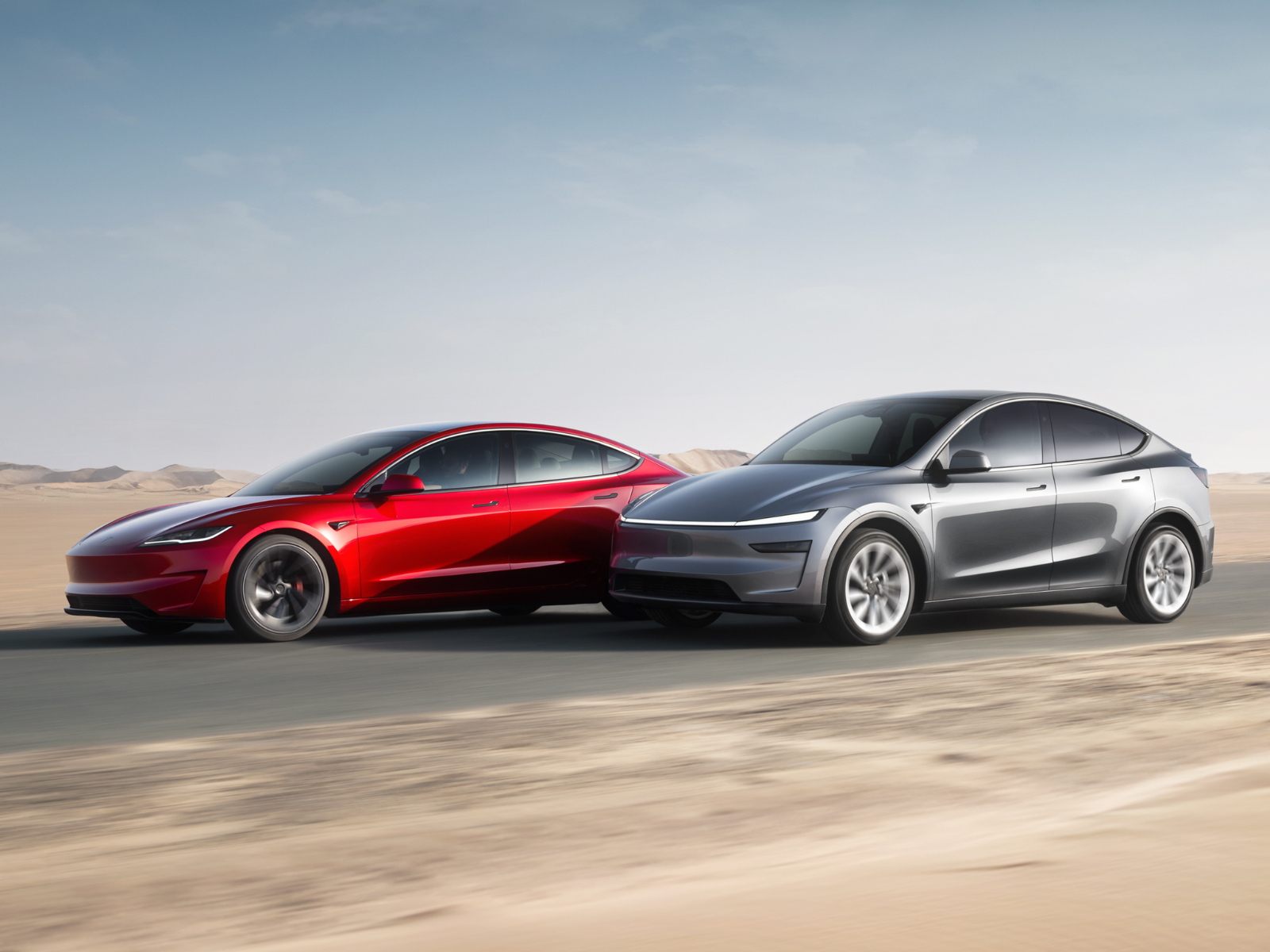Tesla Modelo 3 e Tesla Modelo Y
