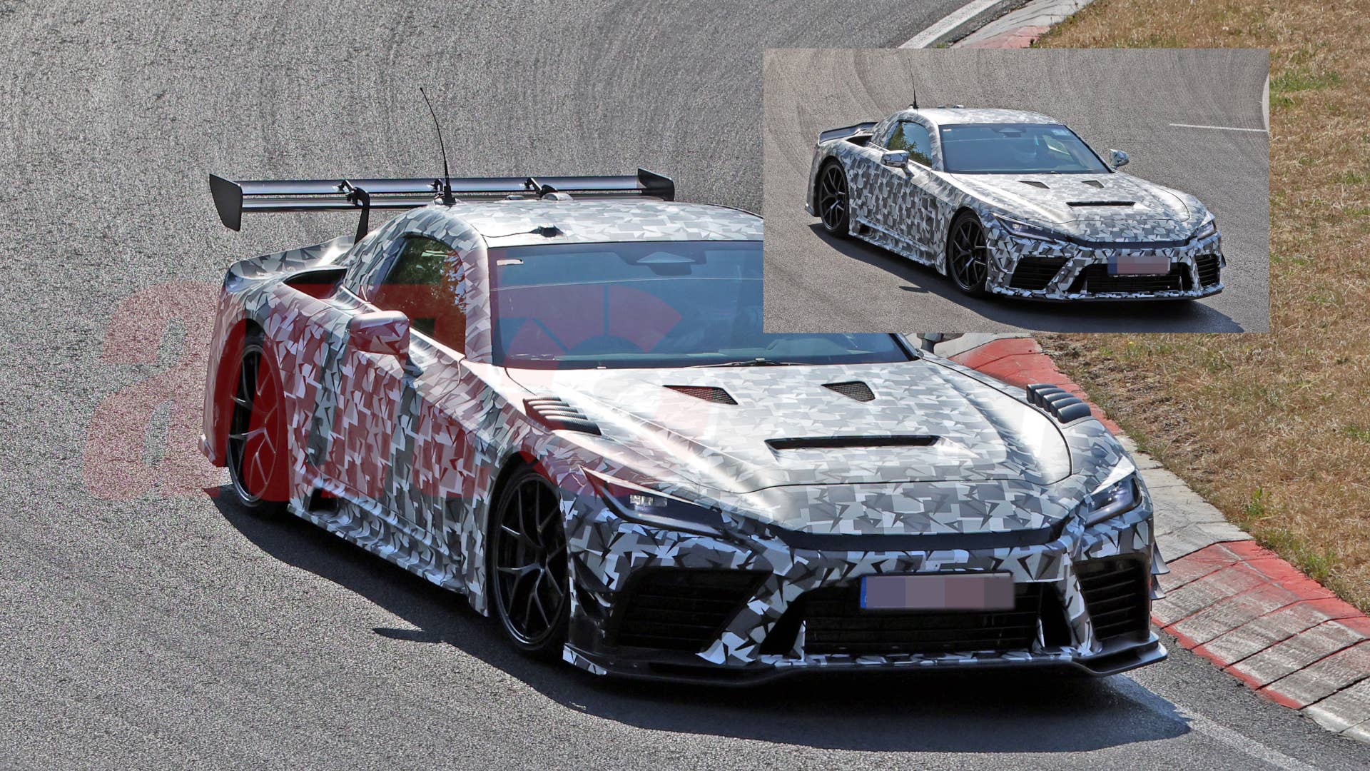 2027 Toyota GR GT prototype spy shot