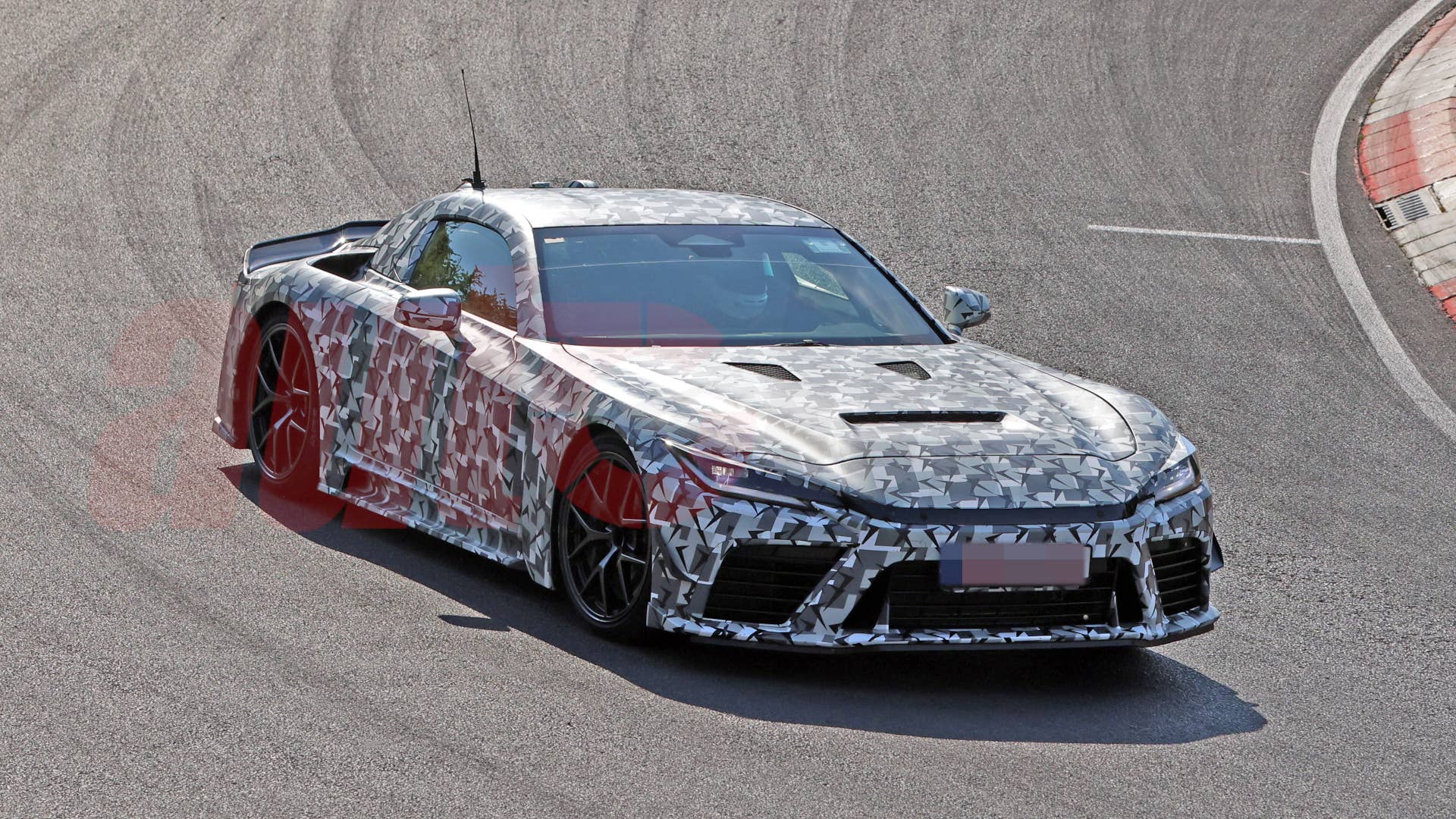 2027 Toyota GR GT prototype spy shot