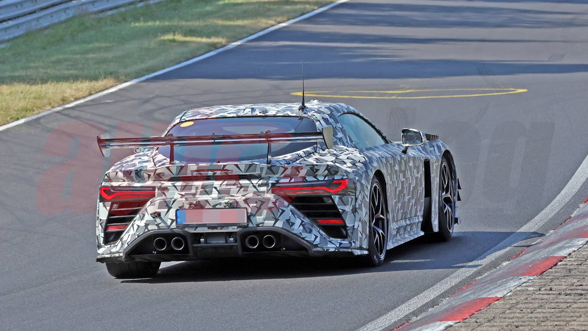 2027 Toyota GR GT prototype spy shot