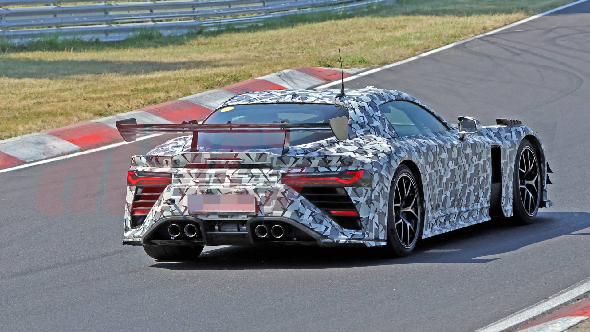 2027 Toyota GR GT prototype spy shot