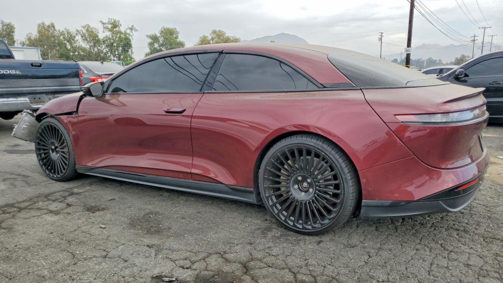 Shaq Bespoke Lucid Air Coupe