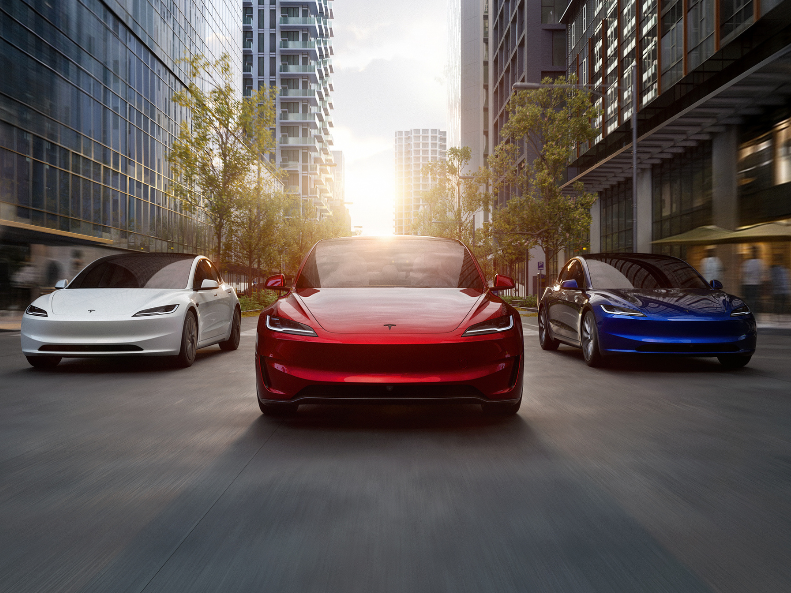 Tesla Model 3 group