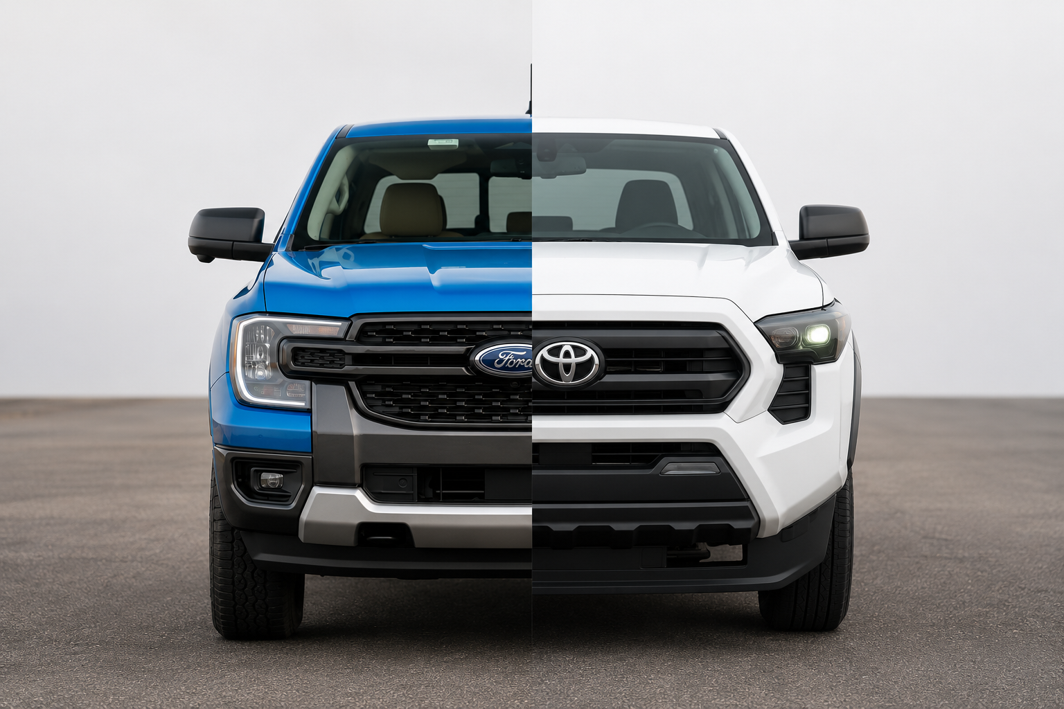 Toyota Tacoma and Ford Ranger