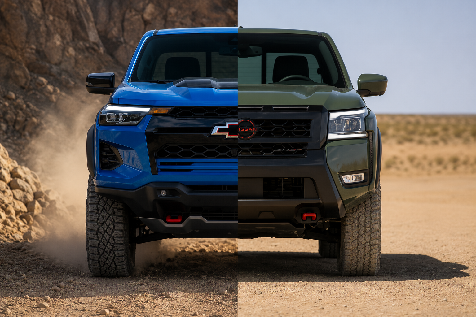 Nissan Frontier vs. Chevrolet Colorado: Welcher gewinnt?