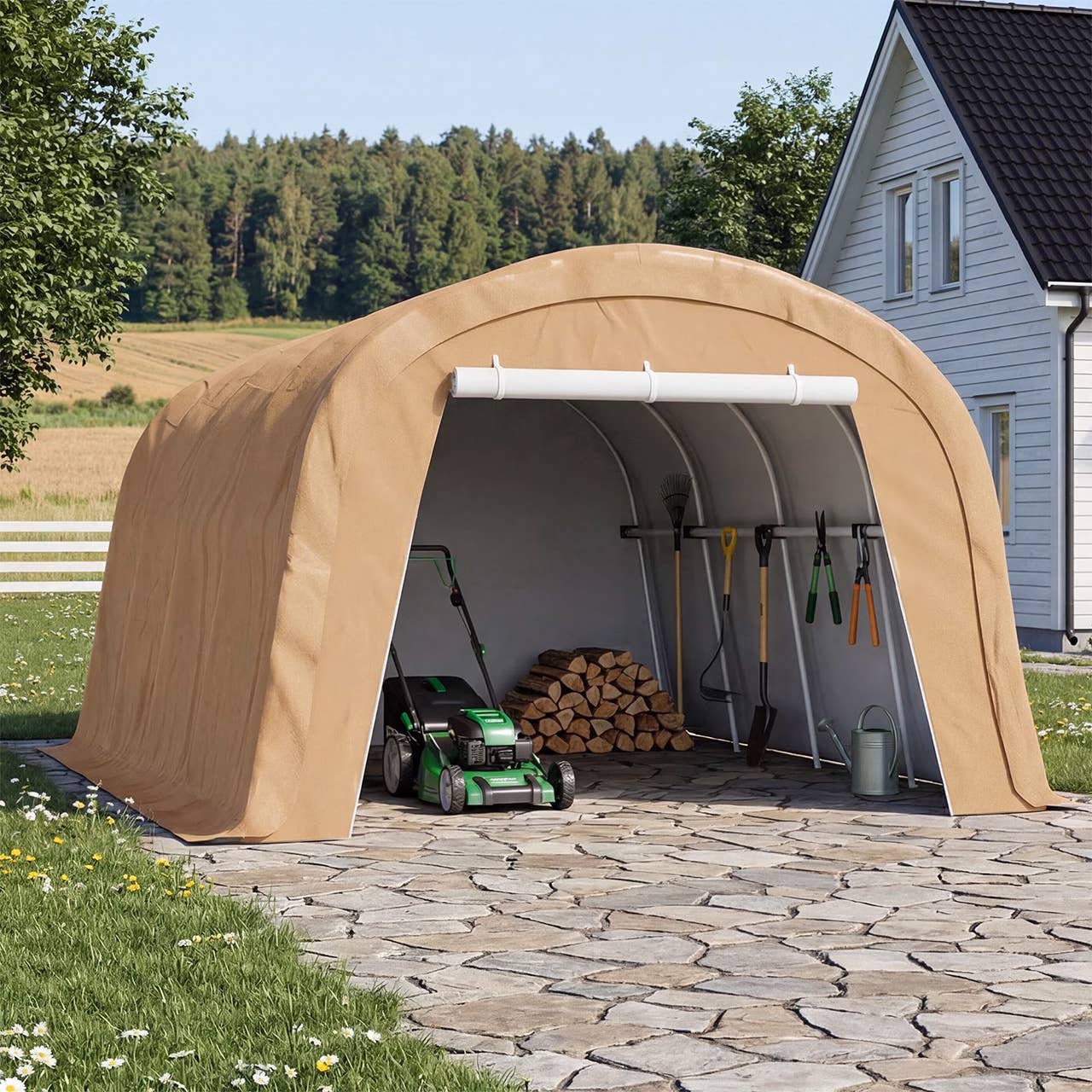 Ventopyr 13-Foot by 20-Foot Canopy Carport