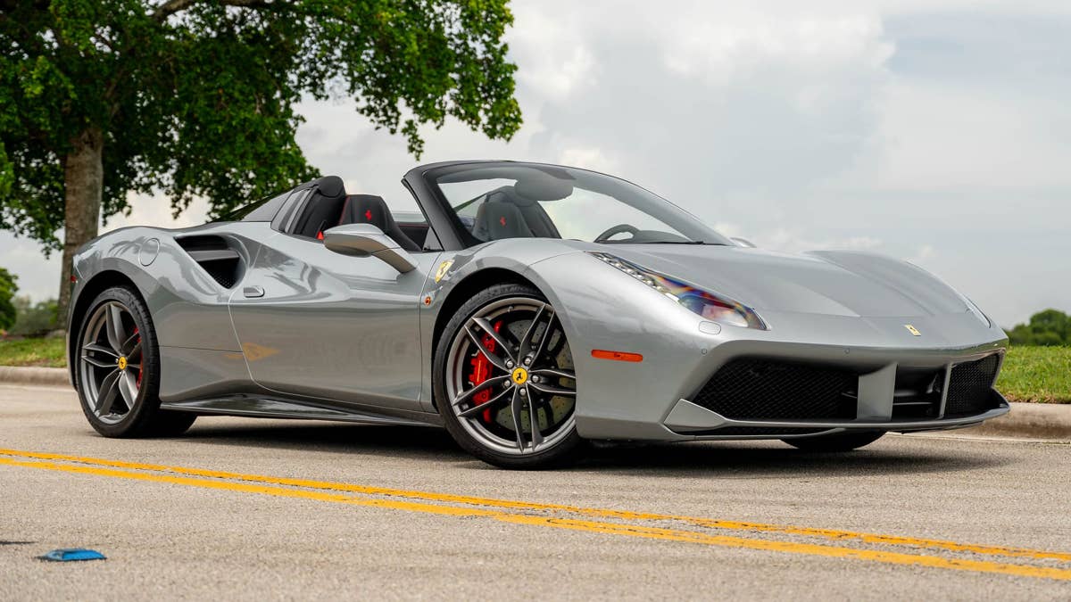 2018 Ferrari 488 Spider For Sale With 4,700 Miles