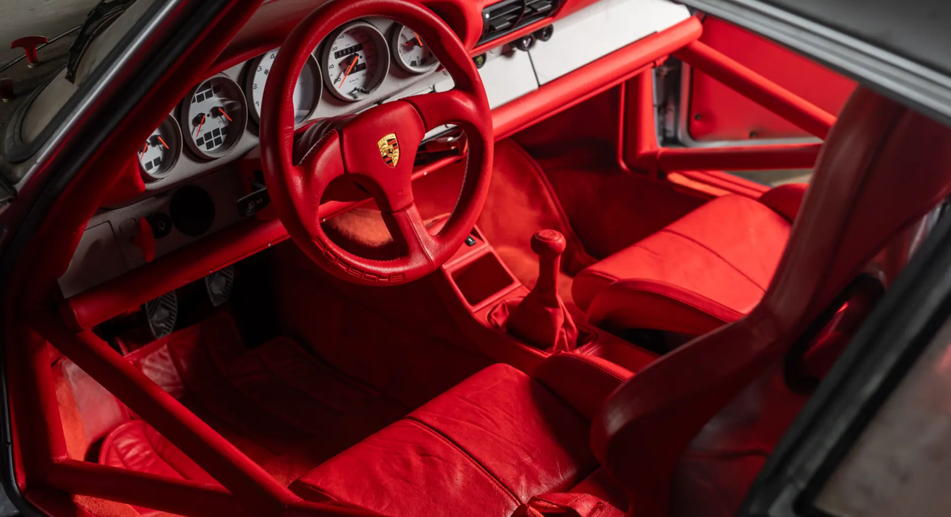 1993 Porsche 911 Carrera RSR 3.8 'Strassenversion' interiors