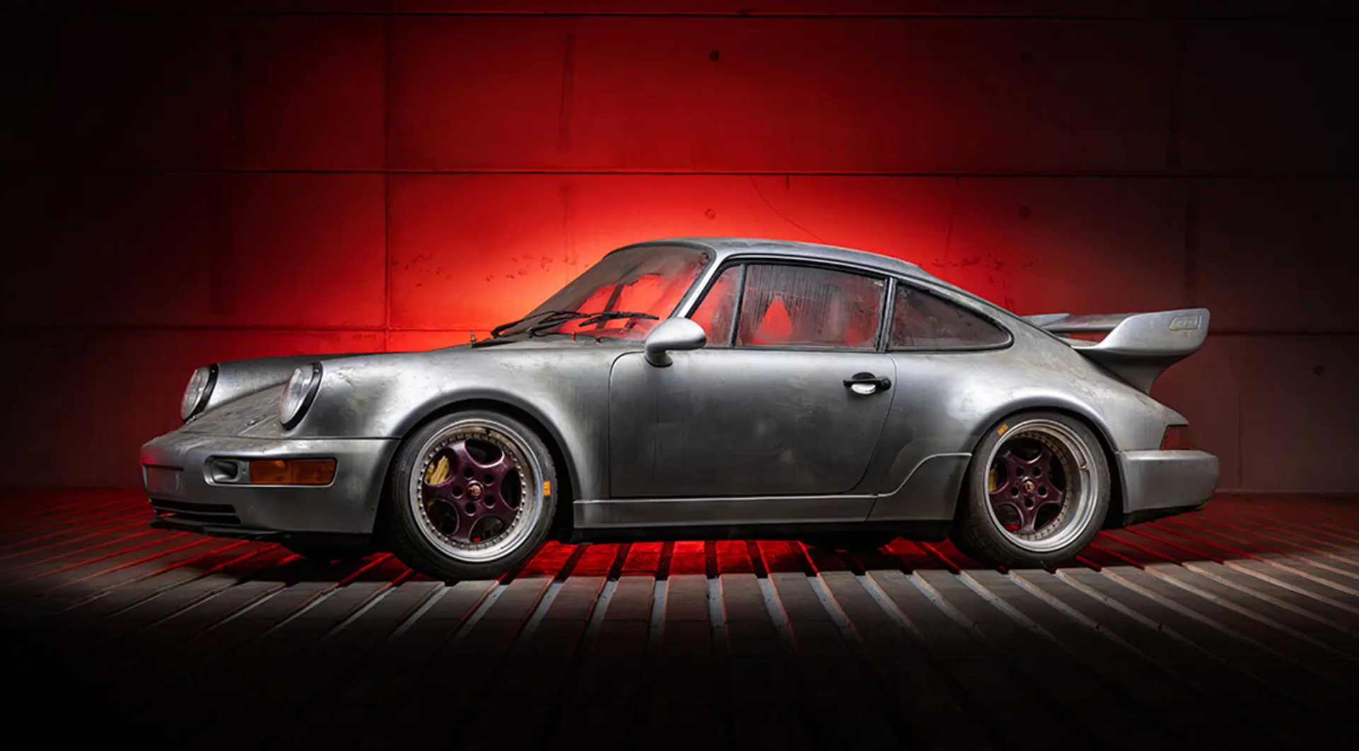 1993 Porsche 911 Carrera RSR 3.8 'Strassenversion' front 3/4