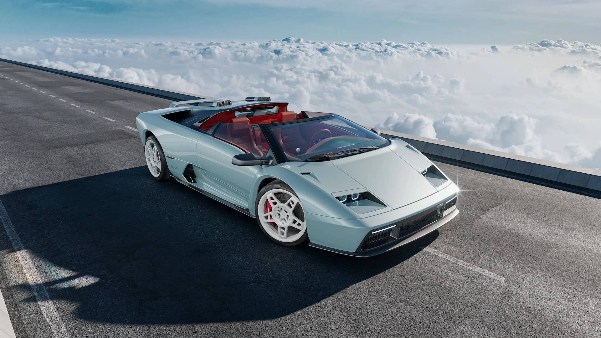 Eccentrica Reveals a Carbon-Fiber Lamborghini Diablo Roadster With
