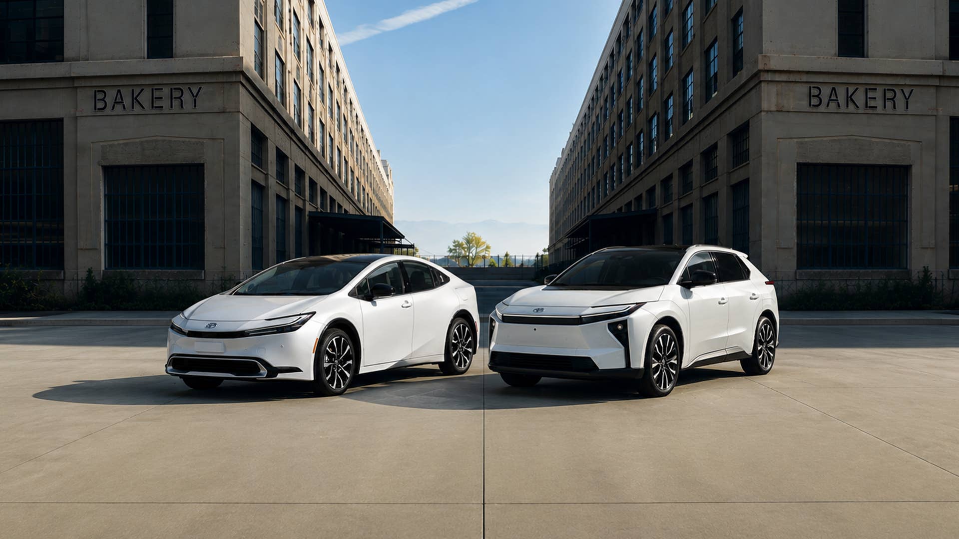 Toyota Prius PHEV and Toyota bZ