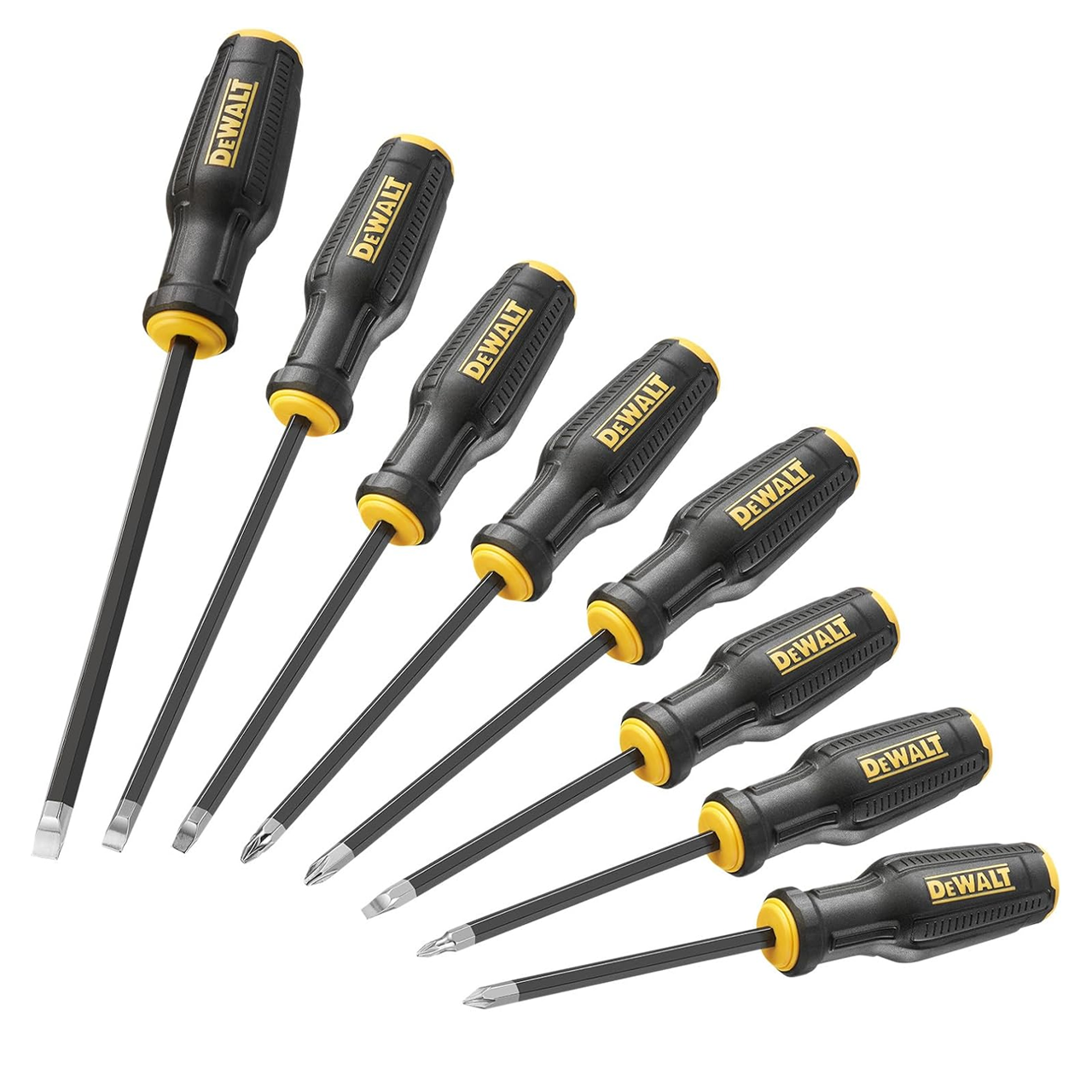 DeWalt Max Fit 8-Piece Screwdriver Set, pictured here, is now on sale at Amazon.