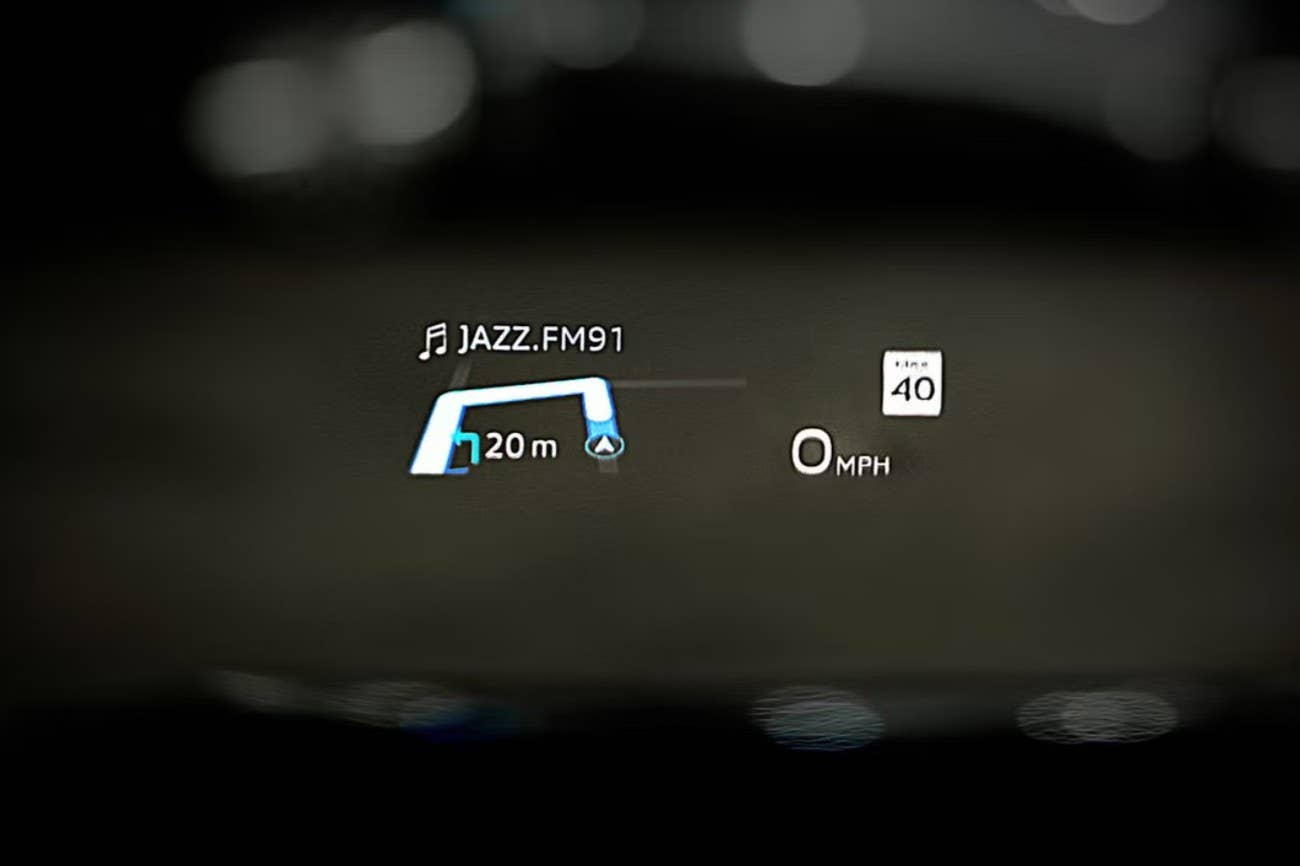 2027 Audi Q3 interior head-up display
