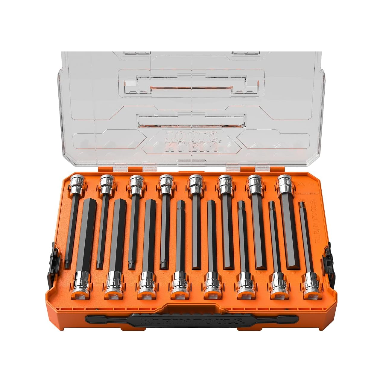 The Klein Tools 16-Piece Hex Bit Socket Set, pictured here, is now on sale at Amazon.
